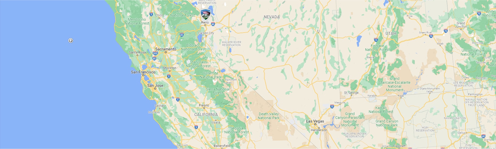 nevada location map