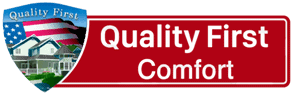quality first home logo