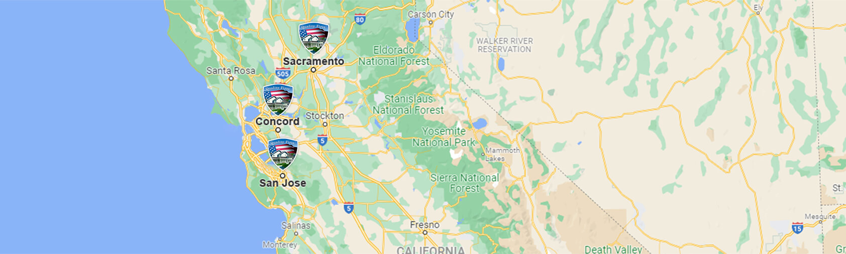 california map updated
