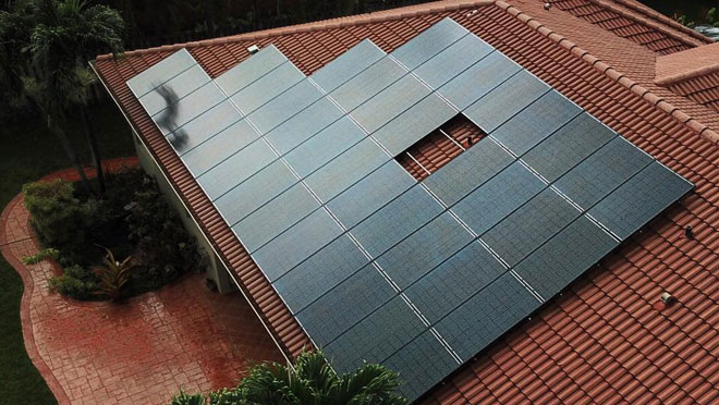 Mission Solar Roof Panels