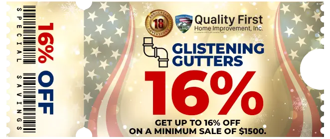 gutters special offer, Gutters Special, Quality First Home Improvement