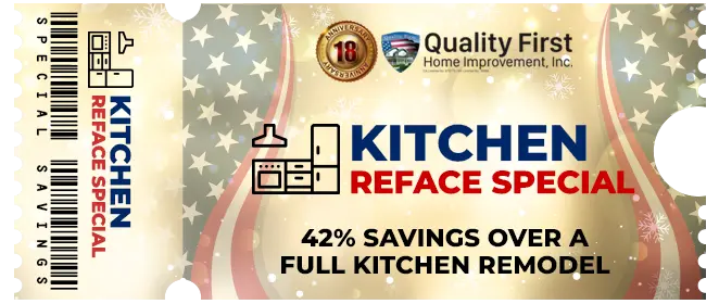 Kitchen Raface, Kitchen Reface Special, Quality First Home Improvement
