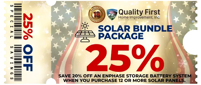 Solar Bundle Package, Solar Bundle Package, Quality First Home Improvement