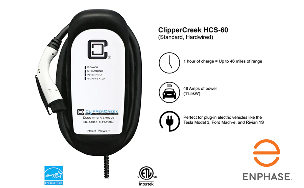 Enphase electric vehicle plug