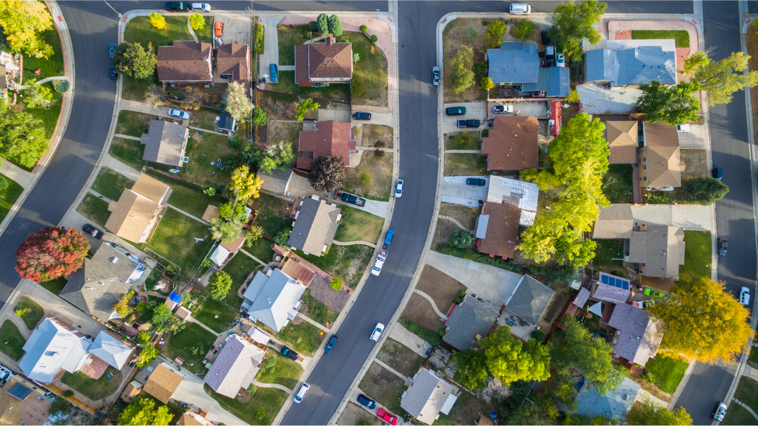 Ariel View of Neighborhood