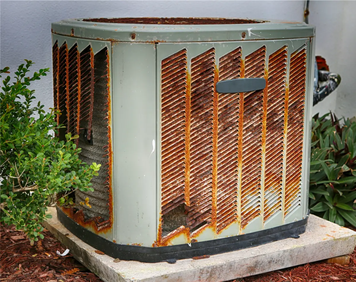 HVAC Technician Working